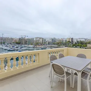 Apartament Marina View Slps 9 With Private Terrace & Bbq By 360 Estates, Ta Xbiex